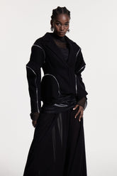 Christine Deconstruct Fermuarlı Blazer